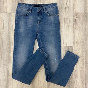 Karen Millen Medium Wash Skinny Jeans